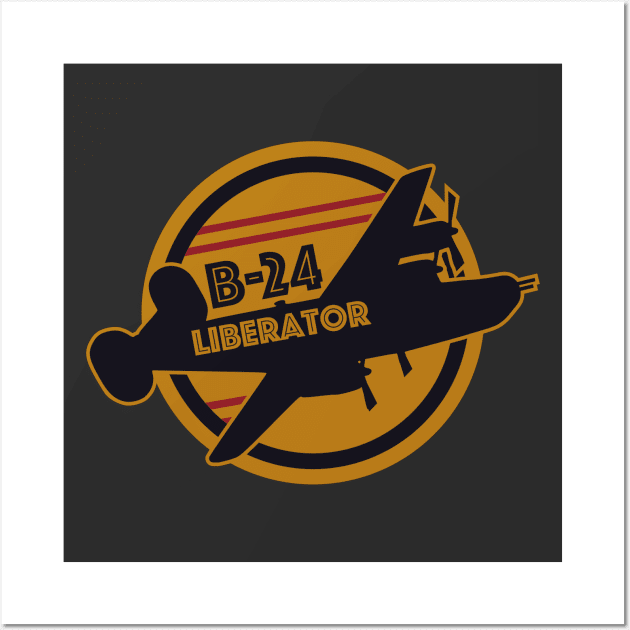 B-24 Liberator Wall Art by Tailgunnerstudios